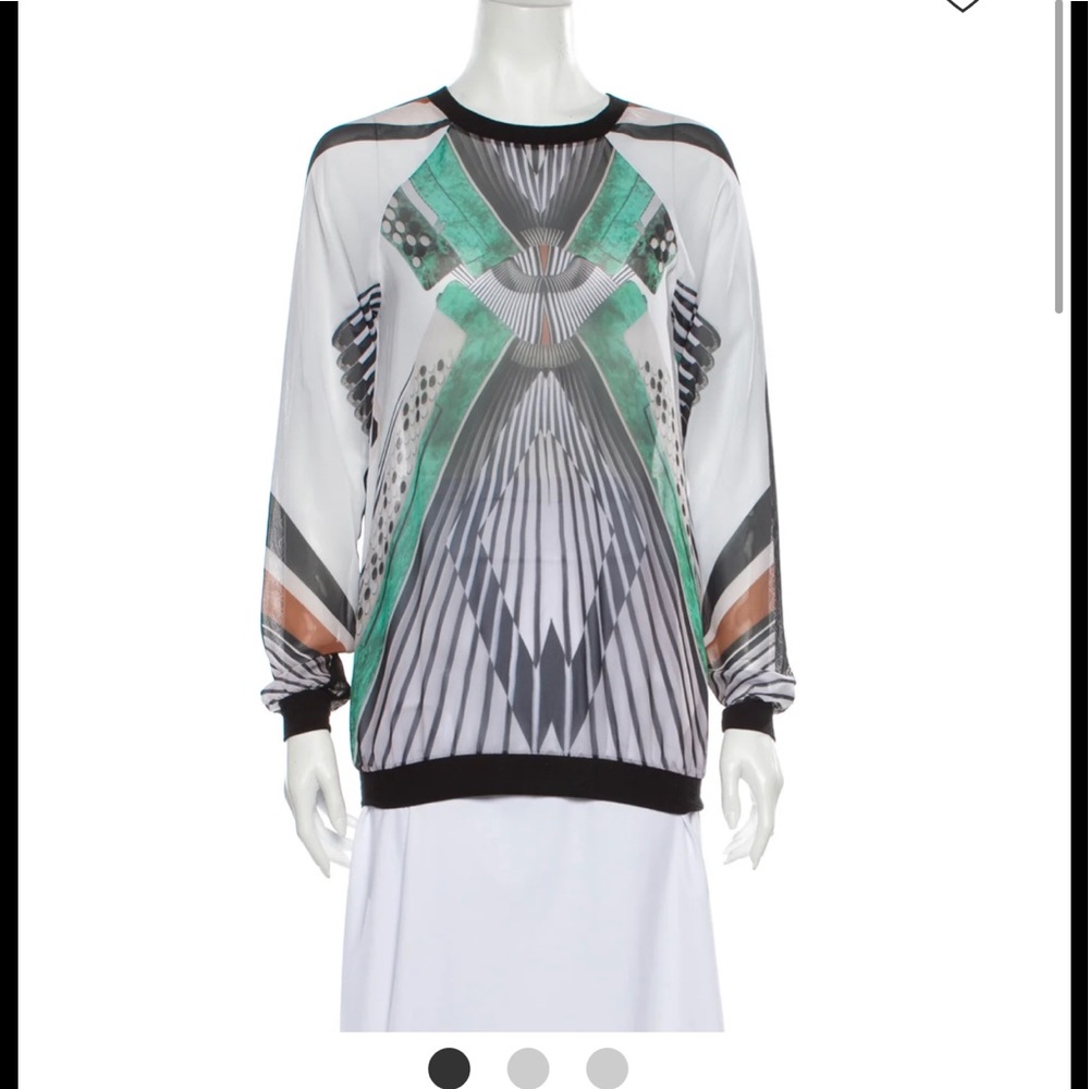 Clover Canyon Printed Crewneck Sweatshirt